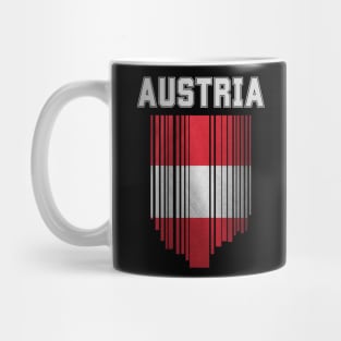 Austria flag, austrian flag Mug